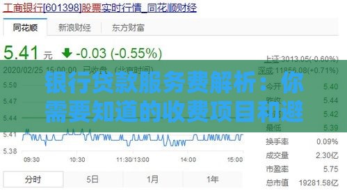银行贷款服务费解析：你需要知道的收费项目和避坑指南