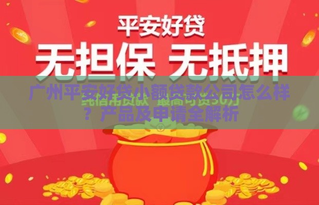 广州平安好贷小额贷款公司怎么样？产品及申请全解析