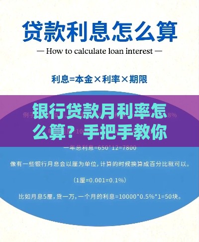 银行贷款月利率怎么算？手把手教你计算方法和省钱技巧