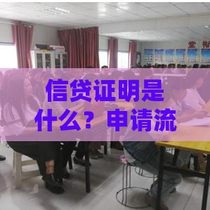 信贷证明是什么？申请流程、注意事项及常见问题解答