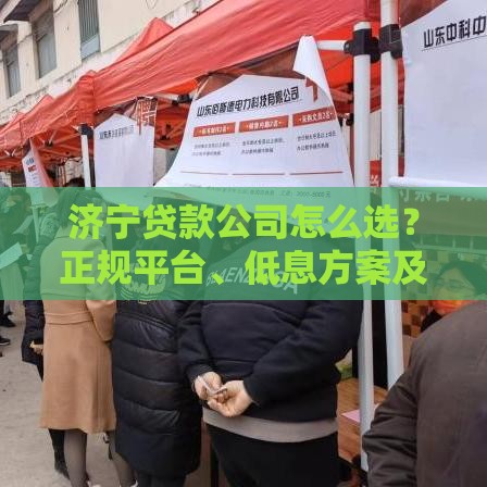 济宁贷款公司怎么选？正规平台、低息方案及避坑指南
