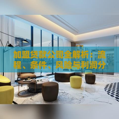 加盟贷款公司全解析：流程、条件、风险与利润分析