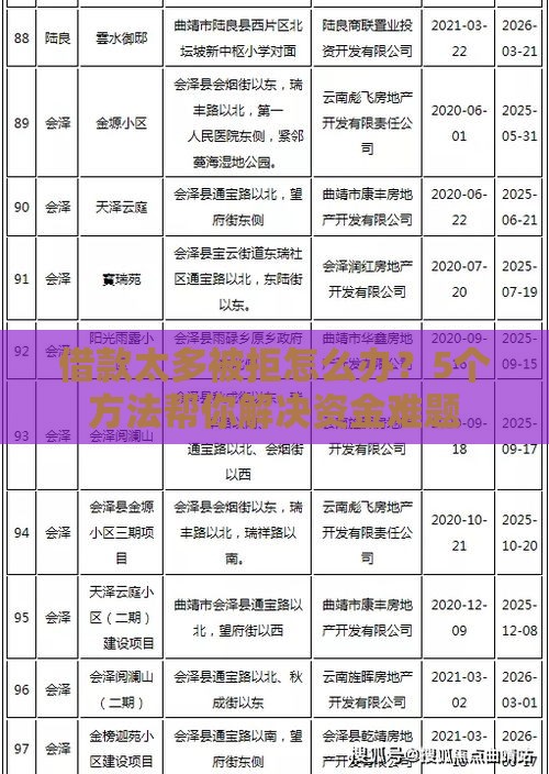 借款太多被拒怎么办？5个方法帮你解决资金难题
