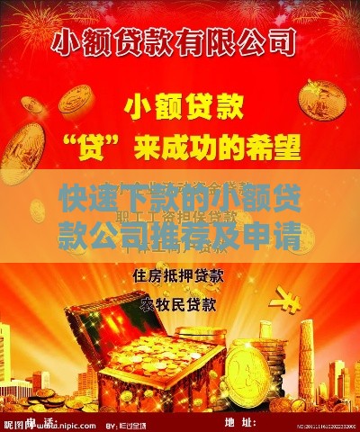 快速下款的小额贷款公司推荐及申请指南 快速下款的小额贷款公司推荐及申请指南