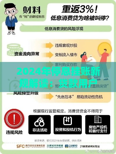 2024年停息挂账新规解读：贷款用户必知的三大变化