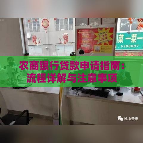 农商银行贷款申请指南：流程详解与注意事项