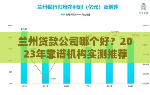 兰州贷款公司哪个好？2023年靠谱机构实测推荐