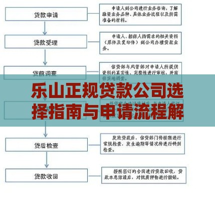 乐山正规贷款公司选择指南与申请流程解析