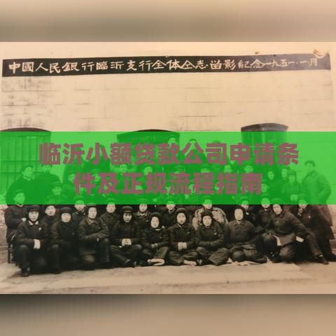 临沂小额贷款公司申请条件及正规流程指南