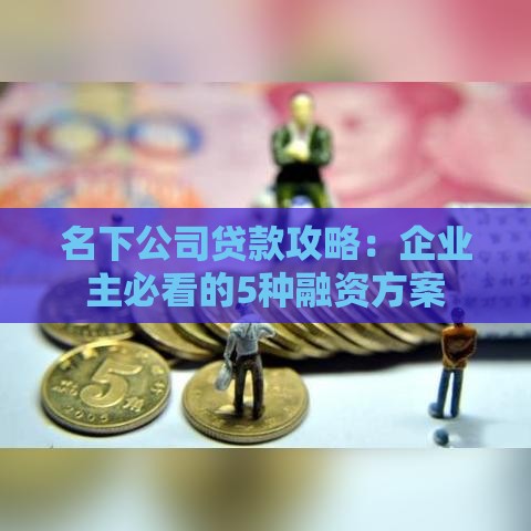 名下公司贷款攻略：企业主必看的5种融资方案