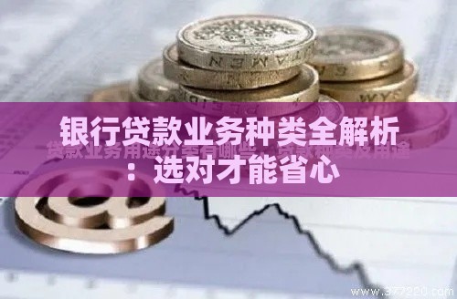 银行贷款业务种类全解析：选对才能省心