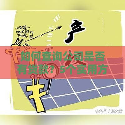 如何查询公司是否有贷款？5个实用方法详解