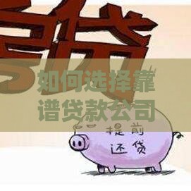 如何选择靠谱贷款公司？名称背后的门道解析