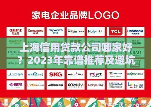 上海信用贷款公司哪家好？2023年靠谱推荐及避坑指南