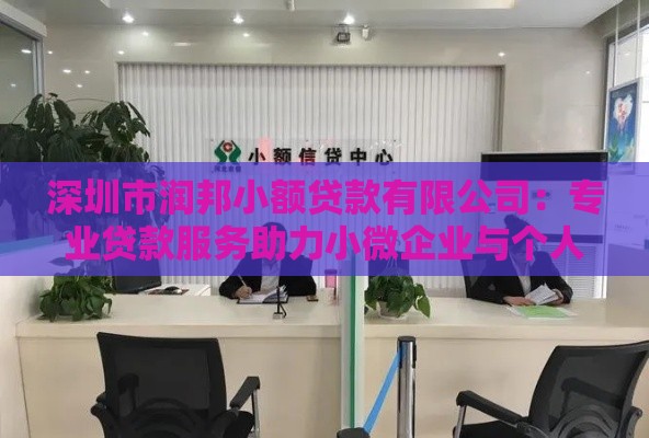 深圳市润邦小额贷款有限公司：专业贷款服务助力小微企业与个人资金周转
