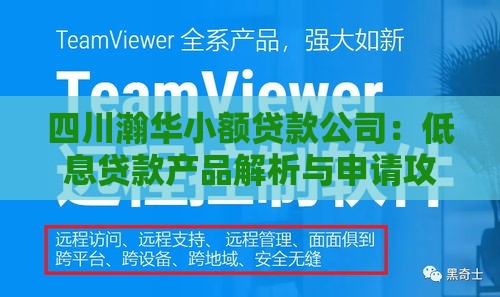 四川瀚华小额贷款公司：低息贷款产品解析与申请攻略