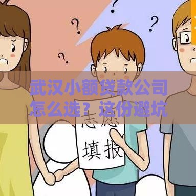 武汉小额贷款公司怎么选？这份避坑指南请收好