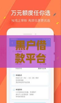 黑户借款平台推荐：这些渠道下款率高且靠谱