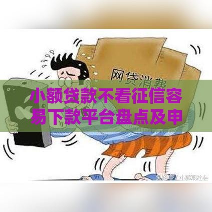 小额贷款不看征信容易下款平台盘点及申请指南