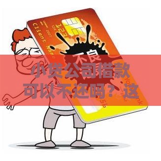 小贷公司借款可以不还吗？这5个后果你必须知道