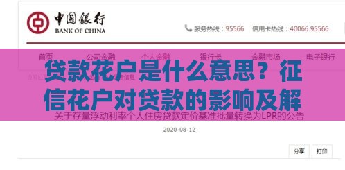 贷款花户是什么意思？征信花户对贷款的影响及解决方法