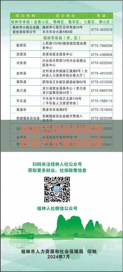 临桂正规贷款放款联系方式查询指南 临桂正规贷款放款联系方式查询指南
