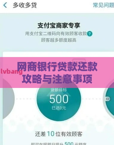 网商银行贷款还款攻略与注意事项