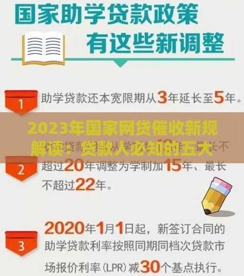 2023年国家网贷催收新规解读：贷款人必知的五大变化