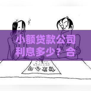小额贷款公司利息多少？合法范围及计算方式全解析