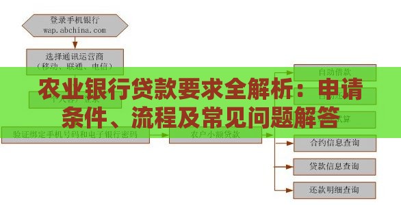 农业银行贷款要求全解析：申请条件、流程及常见问题解答