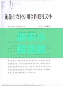 浙农小额贷款公司：正规贷款产品详解与申请指南