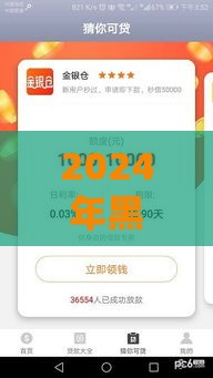 2024年黑白花户必过的正规贷款平台推荐及申请攻略