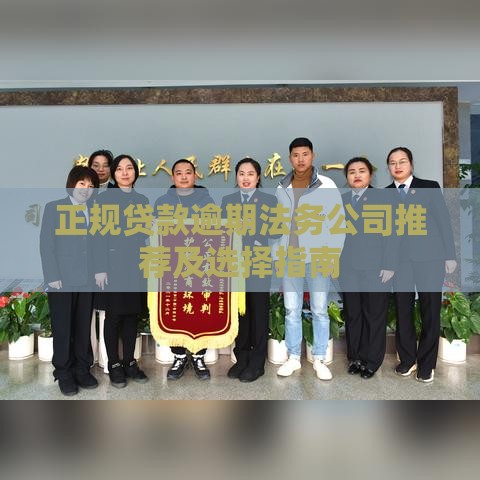 正规贷款逾期法务公司推荐及选择指南