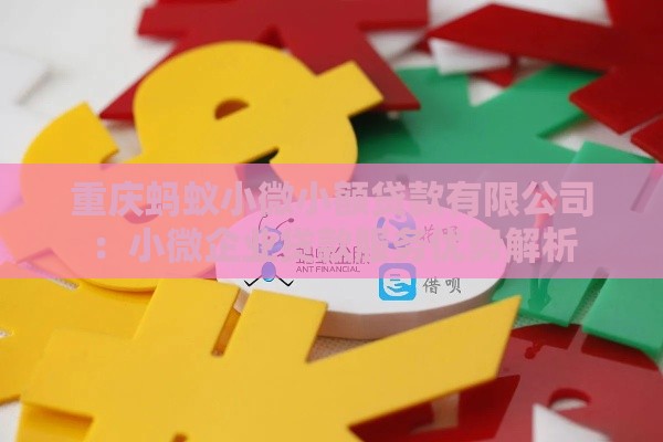 重庆蚂蚁小微小额贷款有限公司：小微企业贷款服务优势解析