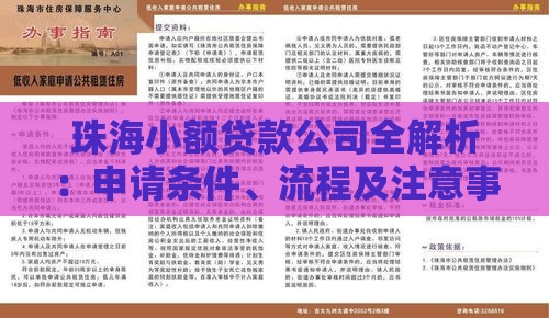 珠海小额贷款公司全解析：申请条件、流程及注意事项指南
