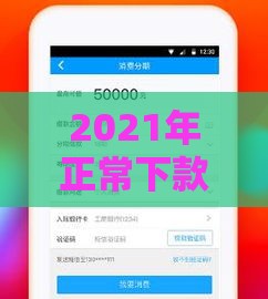 2021年正常下款平台盘点：这几个口子审核快、额度高