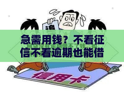 急需用钱？不看征信不看逾期也能借款的5种方式