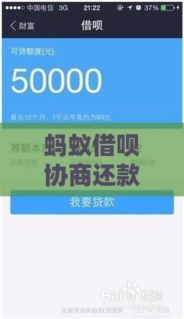 蚂蚁借呗协商还款被拒？原因分析与应对策略