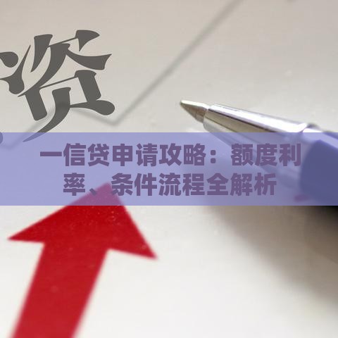 一信贷申请攻略：额度利率、条件流程全解析