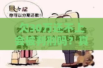 欠30万还不上会被判刑吗?真实案例+法律风险解读 欠30万还不上会被判刑吗?真实案例+法律风险解读