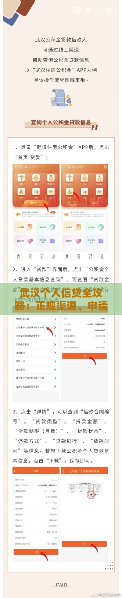 武汉个人信贷全攻略：正规渠道、申请流程与避坑指南
