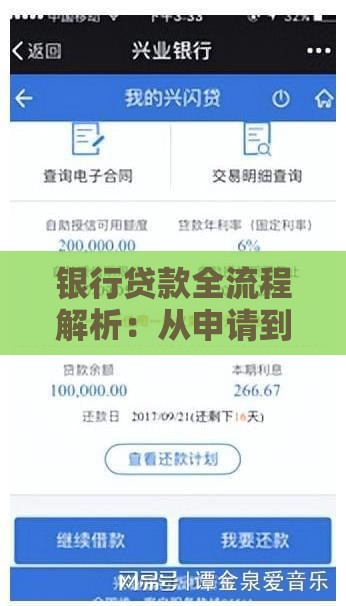 银行贷款全流程解析：从申请到放款必看指南