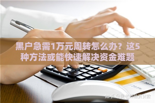 黑户急需1万元周转怎么办？这5种方法或能快速解决资金难题