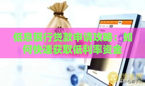 低息银行贷款申请攻略：如何快速获取低利率资金