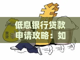 低息银行贷款申请攻略：如何快速获取低利率资金