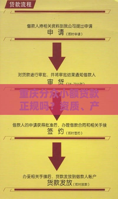 重庆分众小额贷款正规吗？资质、产品、申请全解析