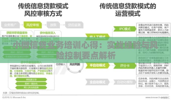 小微信贷业务培训心得：实战经验与风险控制要点解析