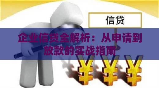 企业信贷全解析：从申请到放款的实战指南