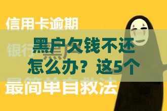 黑户欠钱不还怎么办？这5个方法或许能追回欠款
