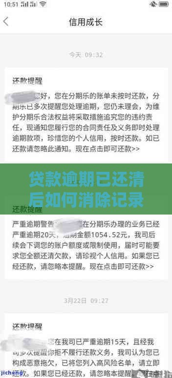贷款逾期已还清后如何消除记录？这5个方法真实有效